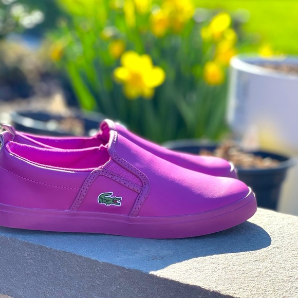 Lacoste Other - Lacoste Girls -Purple Sneakers